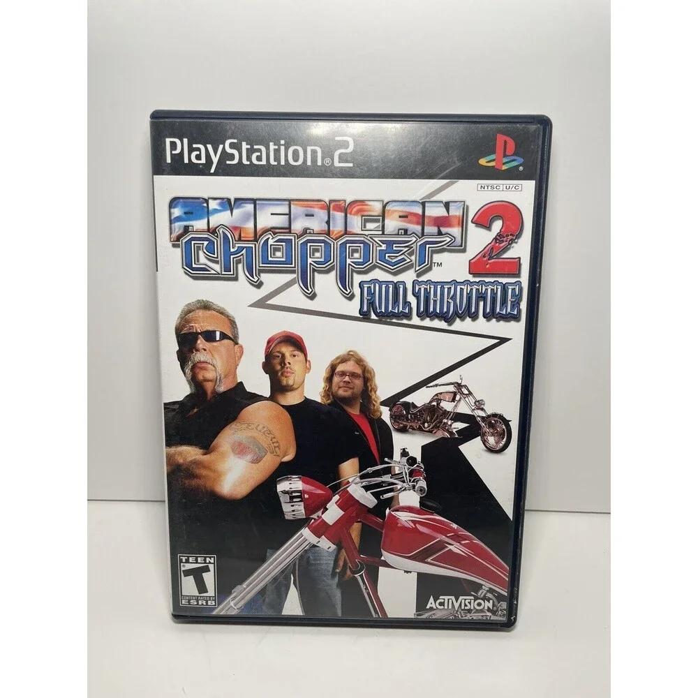 American Chopper 2 Full Throttle (Sony PlayStation 2, 2005) CIB